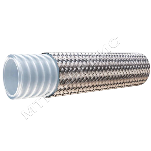 Рукав гофрированный ду16 PTFE 100bar (-54°+260°С) Рукав гофрированный ду16 PTFE 100bar (-54°+260°С)